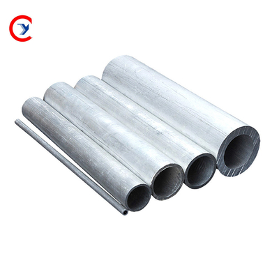 1000 Series Aluminum Round Pipe Tubes 1060 Silver Anodised 250mm