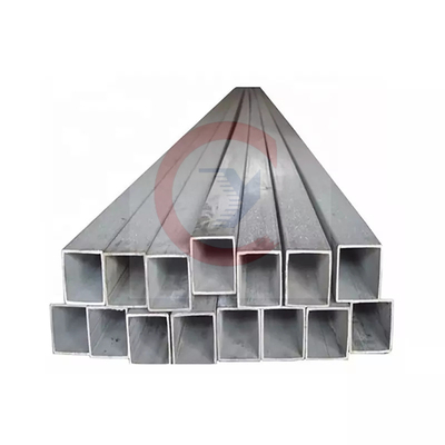 6A02 Aluminum Square Tube Section 0.5mm Wall Thickness Mill Finished