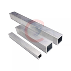 6A02 Aluminum Square Tube Section 0.5mm Wall Thickness Mill Finished