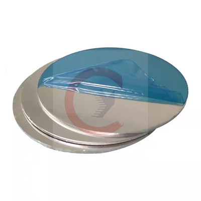 Coated Anodized Aluminum Round Circle Discs 3A21 H24 OEM