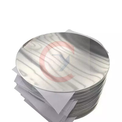 1mm Mill Finished 3105 Round Aluminum Sheet OD 120mm Large Aluminum Discs