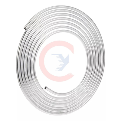 1060 H24 Aluminium Coil Tube Fine Drawing Capillary Refrigeration