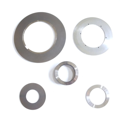 Silver Metal Round Shear Blades High Cutting Efficiency HRC54 SKD11