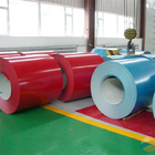 Regular Spangle Coating PPGL Steel Coil Z60-Z275 400MPa For Building Material