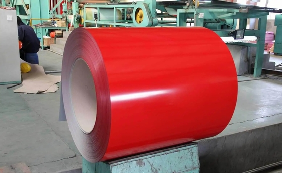 30-275g/M2 Zinc Coated PPGI Coil 0.3mm-3.0mm Dry Surface Treatment