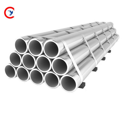 1060 H24 Aluminum Round Pipe Decorative Mill Finished Thickness 0.6mm