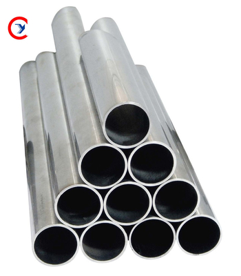1000 Series Aluminum Round Pipe Tubes 1060 Silver Anodised 250mm