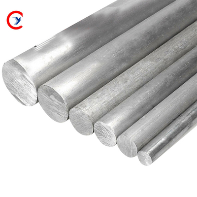 ASTM 1050 Aluminium Solid Bar Silver Casting Extrusion Polished