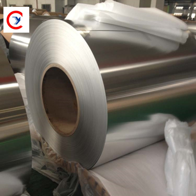 Mill Finish Silver Glossy Aluminium Sheet Coil 1000-2000mm OD For Industrial Use