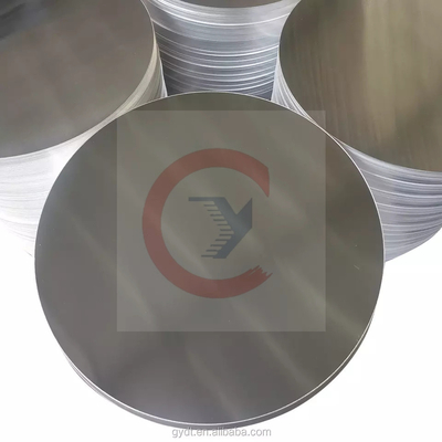 H18 3105 3005 Round Aluminum Sheet Plate 80mm Dia For Cooking Circle