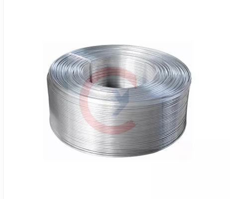 Silver 1100 Pure Aluminum Coil Tube LWC Pancake Type SGS FDA