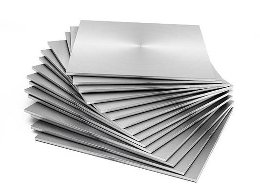 ASTM 5005 Aluminum Mill Finish Sheet Plate Metal Silver Or Customized Color 500mm