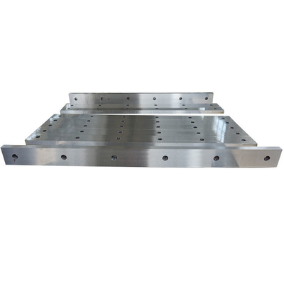 Silver Metal Cutting Shear Blades Manufacturing Plant 9CrSi 0.8mm