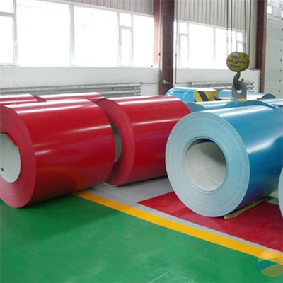 Prepainted Galvanized Steel Coil 0.4mm 0.3mm - 3.0mm Thickness Z60 - Z275 Coating